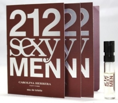 Nước hoa Vial Carolina Herrera 212 Sexy For MEN 1.5ml EDT
